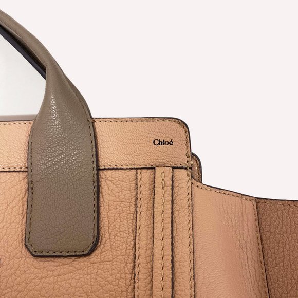 Chloe Alison Cement Pink Shoulder Bag - Picture 5 of 11